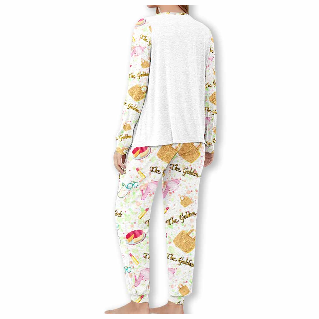 Personalized Christmas Pajamas Set with Custom Name Gift for Her