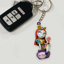 Load image into Gallery viewer, Personalized Nightmare Keychain Custom Name Gift for Her
