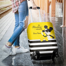 Load image into Gallery viewer, Personalized Mouse Luggage Cover Custom Name Travel Accessory
