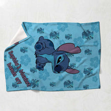 Load image into Gallery viewer, Personalized Ohana Blanket Custom Name Gift for Kids

