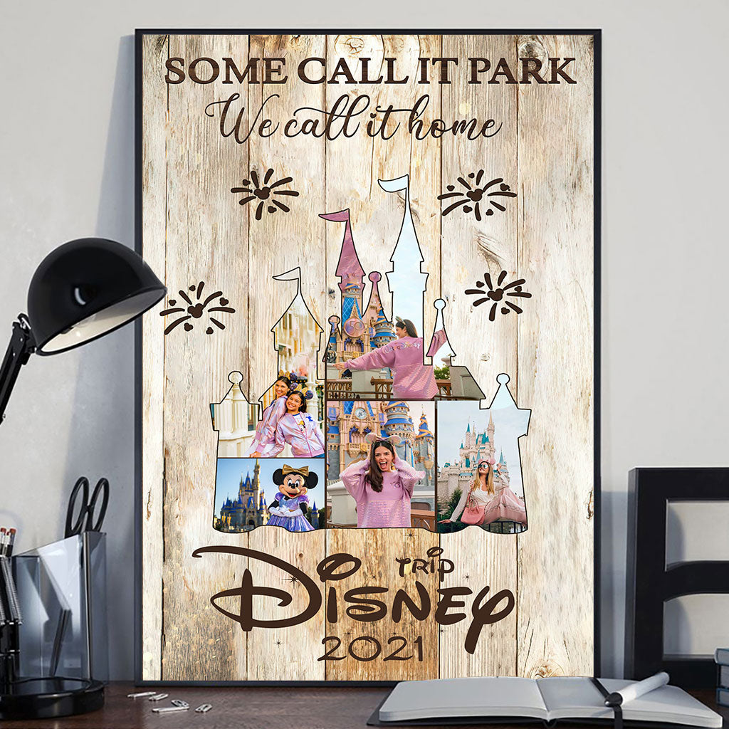 Personalized We Call It Home Mouse Poster Custom Decor Gift