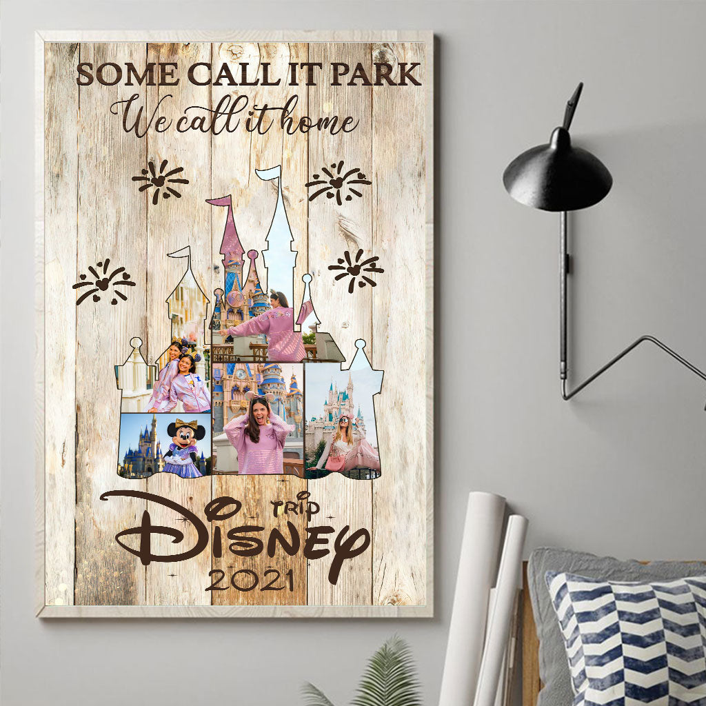 Personalized We Call It Home Mouse Poster Custom Decor Gift