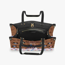 Load image into Gallery viewer, Personalized Leather Handbag for Grandma Magic Gift for Independence Day
