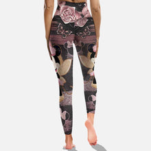 Load image into Gallery viewer, Personalized Little Pink Mouse Ears Cross Tank &amp; Leggings Set

