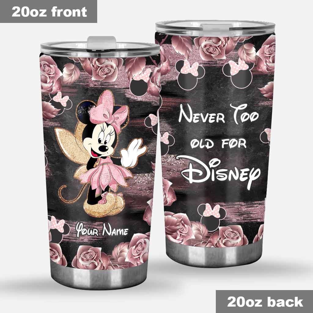 Personalized Little Pink Mouse Ears Tumbler Gift for Mom