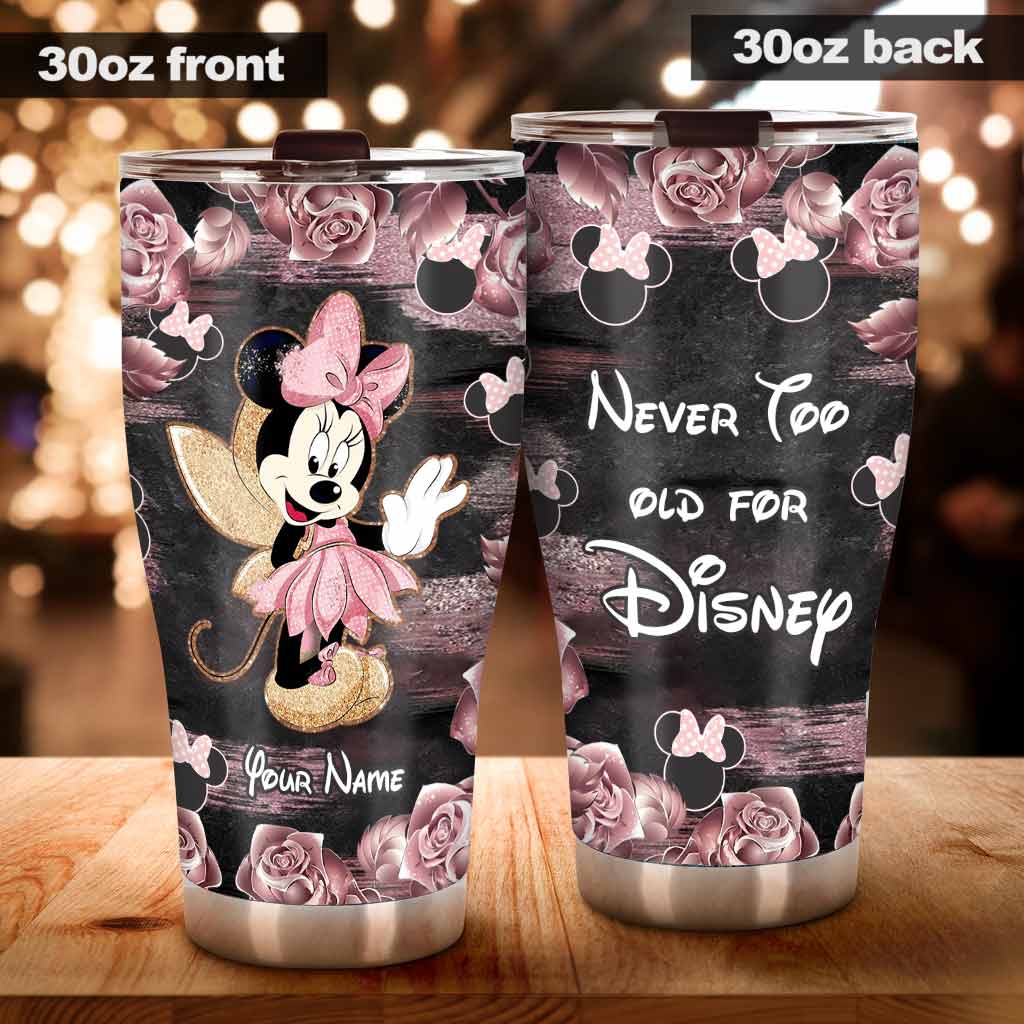 Personalized Little Pink Mouse Ears Tumbler Gift for Mom