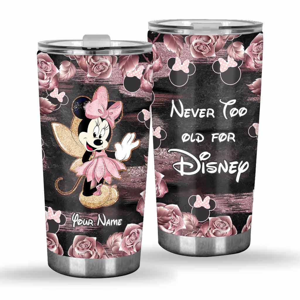 Personalized Little Pink Mouse Ears Tumbler Gift for Mom