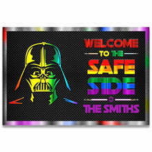 Load image into Gallery viewer, Personalized LGBT Support Doormat Custom Family Name Gift
