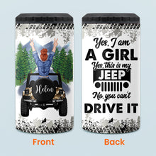 Load image into Gallery viewer, Personalized Car Can Cooler with Custom Name - Gift for Jeep Lovers
