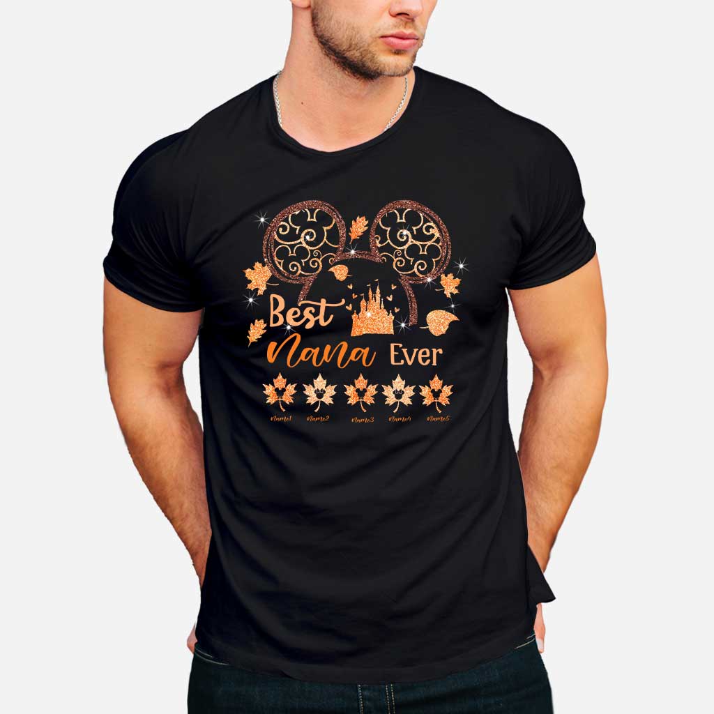 Personalized Best Nana Ever T-shirt & Hoodie Gift for Grandma