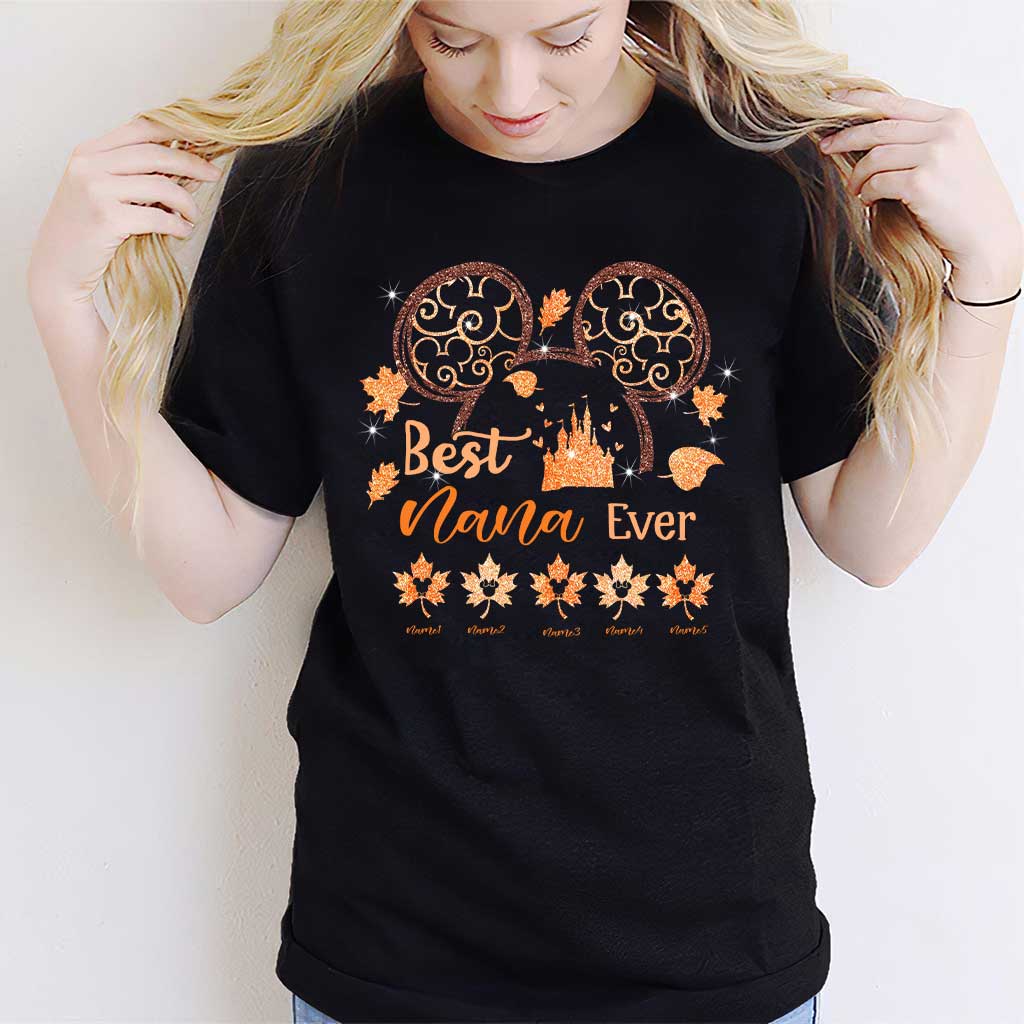 Personalized Best Nana Ever T-shirt & Hoodie Gift for Grandma