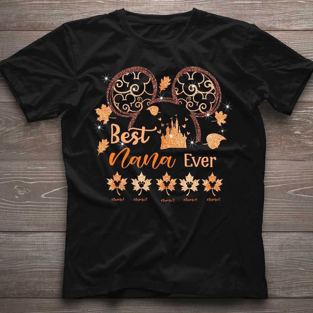 Personalized Best Nana Ever T-shirt & Hoodie Gift for Grandma