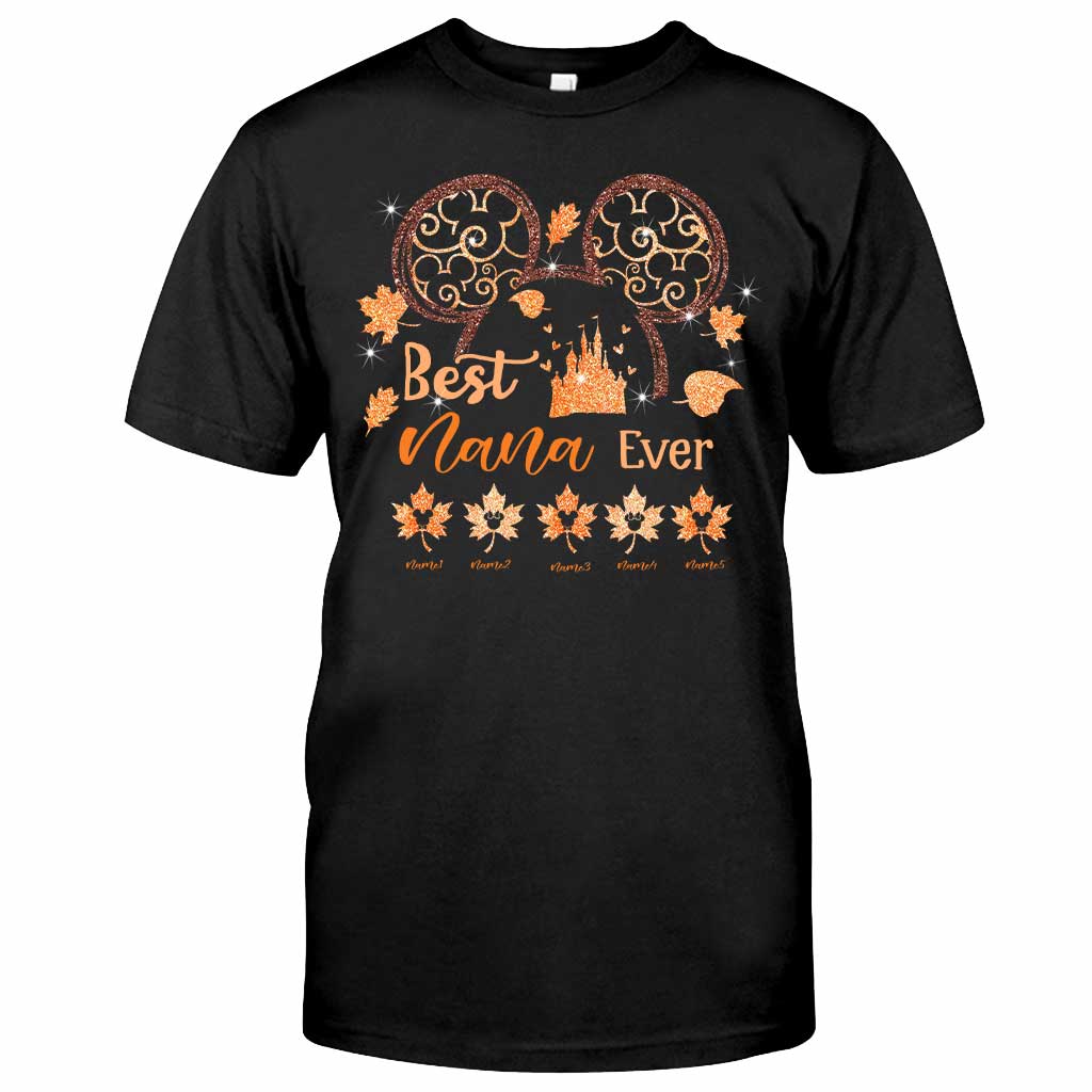 Personalized Best Nana Ever T-shirt & Hoodie Gift for Grandma