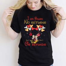 Load image into Gallery viewer, Personalized Couple T-Shirt &amp; Hoodie with Custom Names Gift

