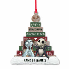 Load image into Gallery viewer, Personalized Nightmare Before Christmas Ornament Custom Names Gift
