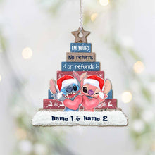 Load image into Gallery viewer, Personalized Christmas Ohana Ornament Custom Name Gift
