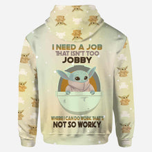 Load image into Gallery viewer, Personalized Baby Yoda Hoodie &amp; Leggings Set Custom Name Gift
