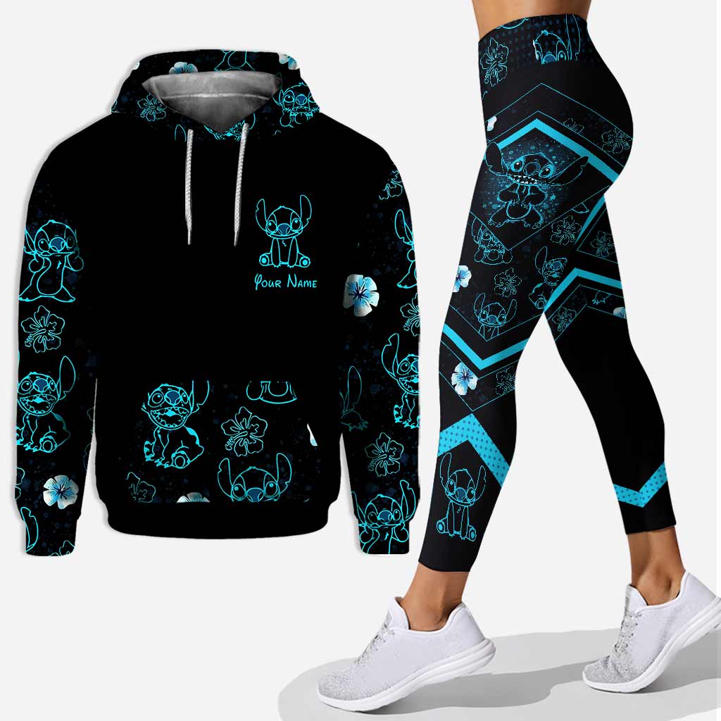 Personalized Ohana Means Family Hoodie and Leggings Set