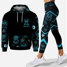 Load image into Gallery viewer, Personalized Ohana Means Family Hoodie and Leggings Set
