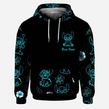 Load image into Gallery viewer, Personalized Ohana Means Family Hoodie and Leggings Set
