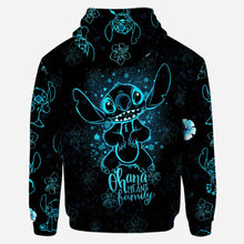 Load image into Gallery viewer, Personalized Ohana Means Family Hoodie and Leggings Set

