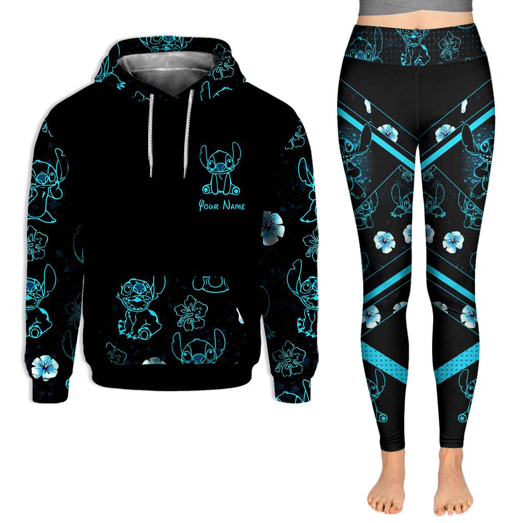 Personalized Ohana Means Family Hoodie and Leggings Set