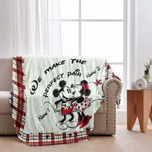 Load image into Gallery viewer, Personalized Couple Blanket with Names | Perfect Pair Gift

