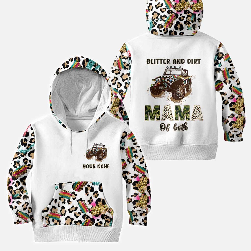Personalized Car Hoodie and Leggings Set Custom Name Gift
