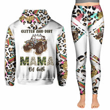 Load image into Gallery viewer, Personalized Car Hoodie and Leggings Set Custom Name Gift
