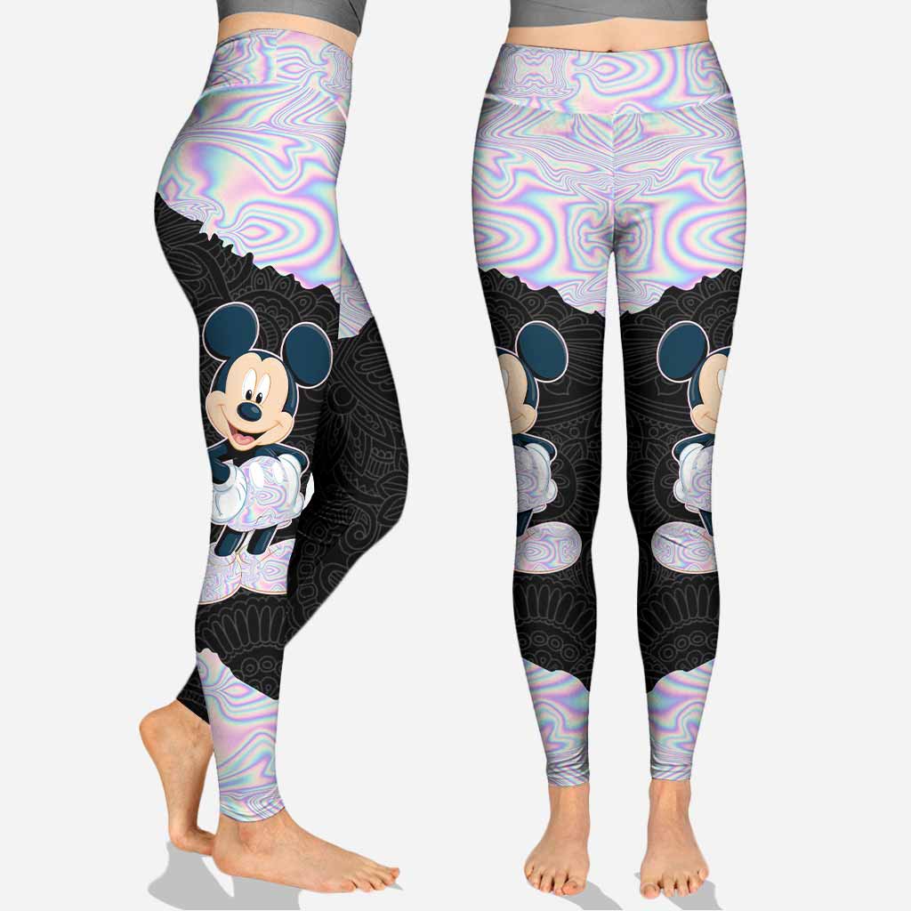 Personalized Mickey Mouse Hoodie and Leggings Set for Kids