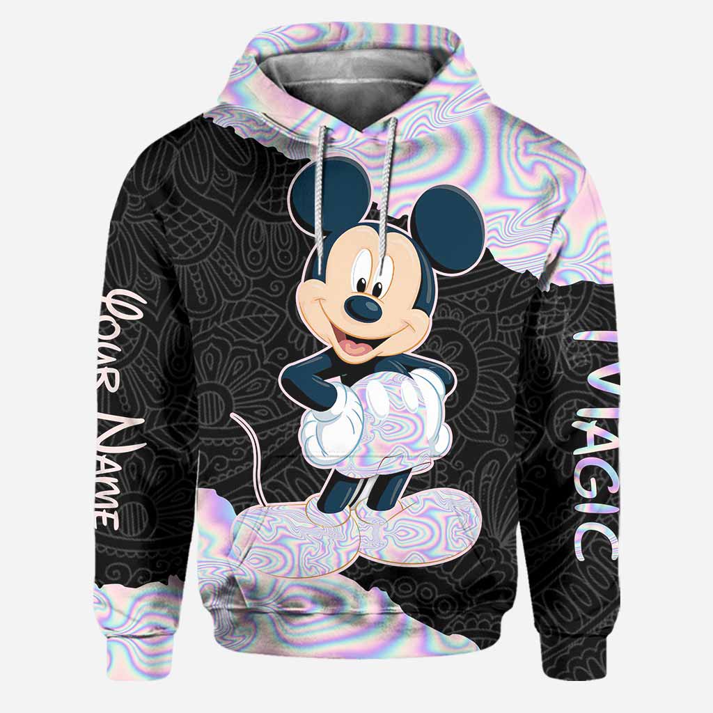 Personalized Mickey Mouse Hoodie and Leggings Set for Kids