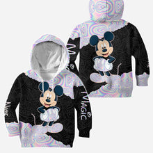 Load image into Gallery viewer, Personalized Mickey Mouse Hoodie and Leggings Set for Kids
