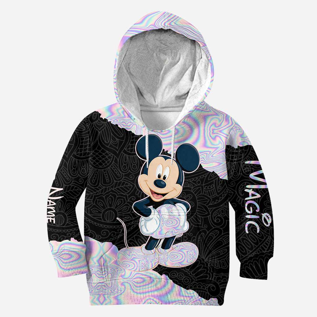 Personalized Mickey Mouse Hoodie and Leggings Set for Kids