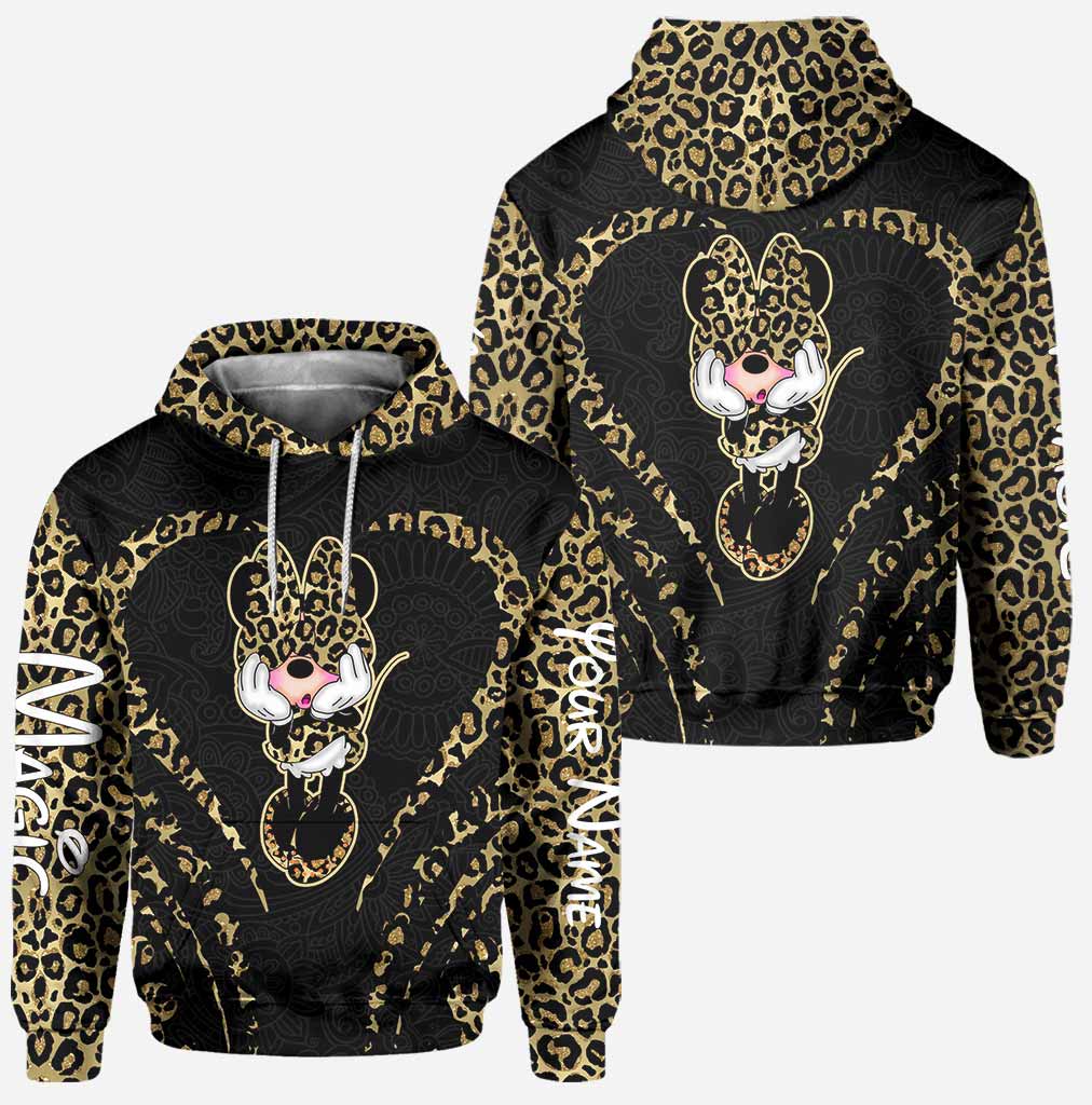 Personalized Magic Mouse Hoodie and Leggings Set for Kids
