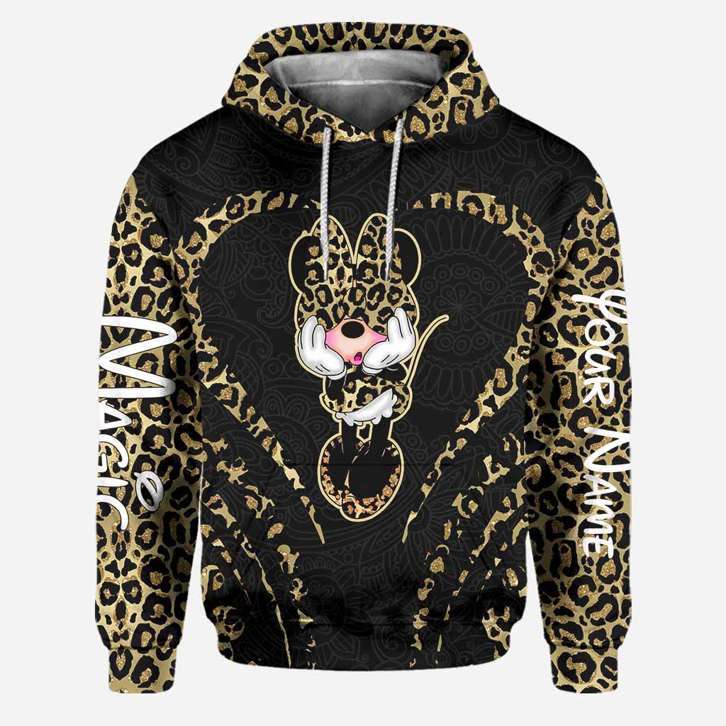 Personalized Magic Mouse Hoodie and Leggings Set for Kids