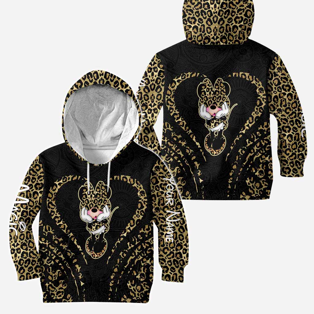 Personalized Magic Mouse Hoodie and Leggings Set for Kids