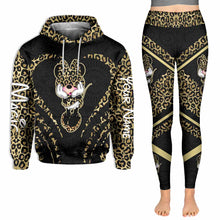 Load image into Gallery viewer, Personalized Magic Mouse Hoodie and Leggings Set for Kids
