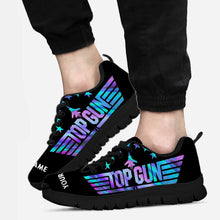 Load image into Gallery viewer, Personalized Top Gun Sneakers Custom Name Gift for Him/Her
