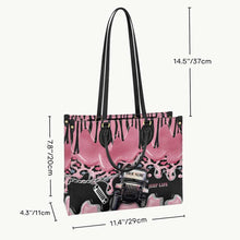 Load image into Gallery viewer, Personalized Leather Handbag Custom Name Gift for Women
