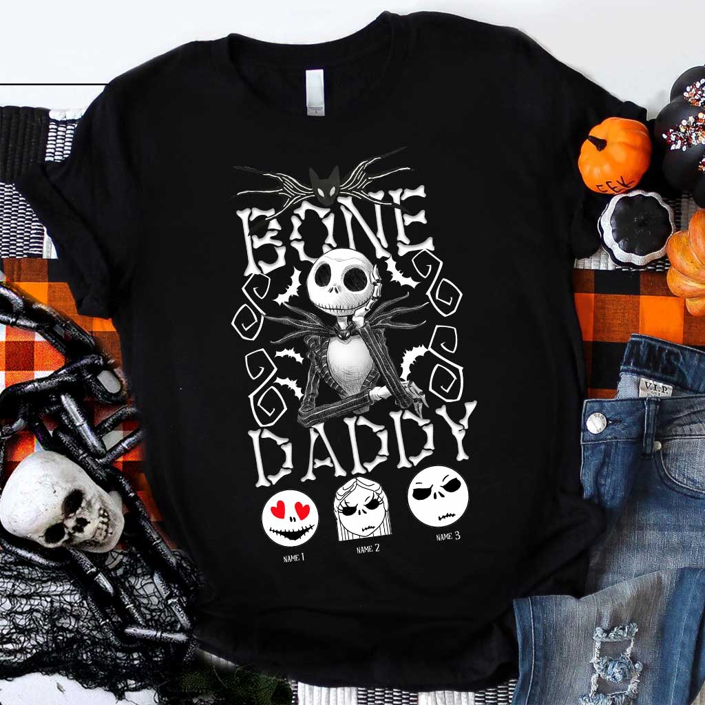 Personalized Bone Daddy T-shirt & Hoodie Gift for Halloween