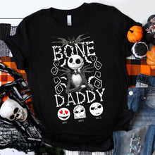 Load image into Gallery viewer, Personalized Bone Daddy T-shirt &amp; Hoodie Gift for Halloween
