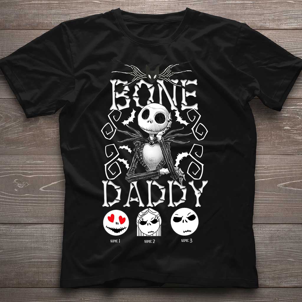 Personalized Bone Daddy T-shirt & Hoodie Gift for Halloween
