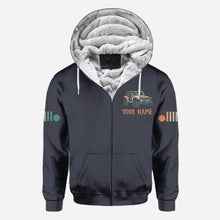 Load image into Gallery viewer, Personalized Adventure Jeep Hoodie All Over Print Custom Name Gift
