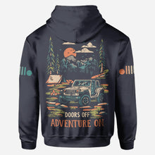 Load image into Gallery viewer, Personalized Adventure Jeep Hoodie All Over Print Custom Name Gift
