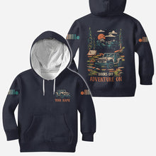 Load image into Gallery viewer, Personalized Adventure Jeep Hoodie All Over Print Custom Name Gift
