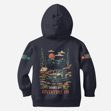 Load image into Gallery viewer, Personalized Adventure Jeep Hoodie All Over Print Custom Name Gift
