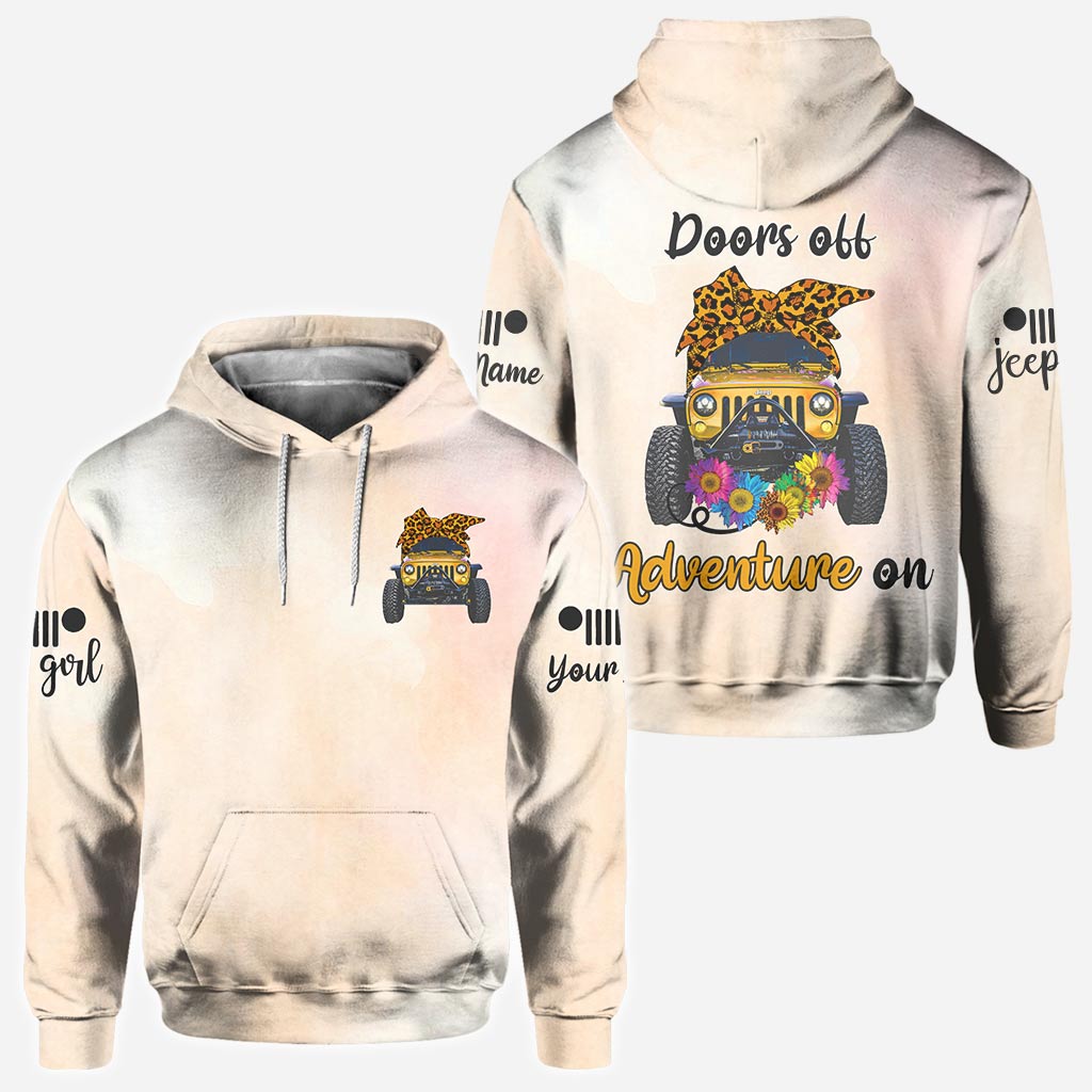 Personalized Adventure Jeep Hoodie Custom Name Gifts