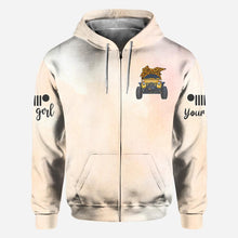 Load image into Gallery viewer, Personalized Adventure Jeep Hoodie Custom Name Gifts
