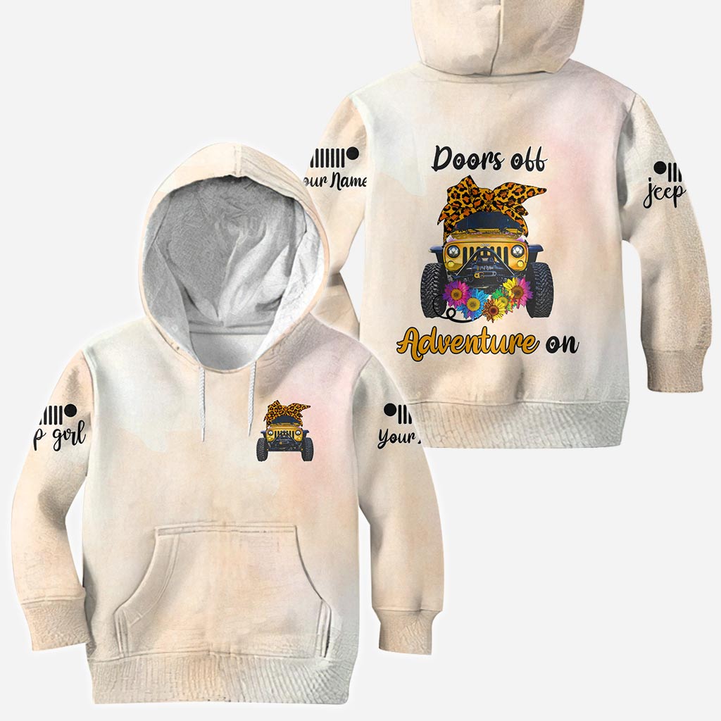 Personalized Adventure Jeep Hoodie Custom Name Gifts