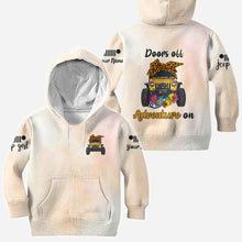 Load image into Gallery viewer, Personalized Adventure Jeep Hoodie Custom Name Gifts
